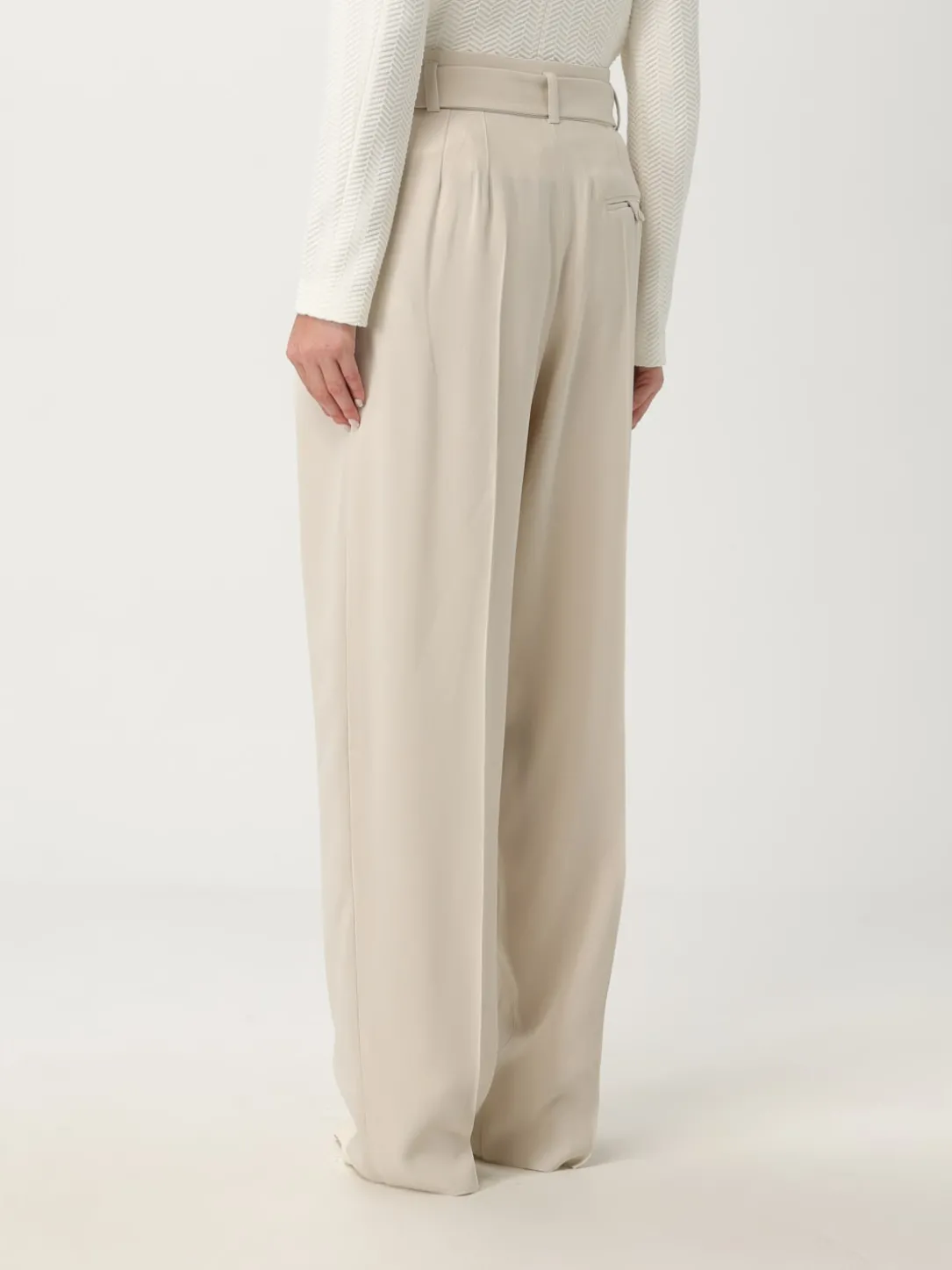 Pantalone Emporio Armani in raso