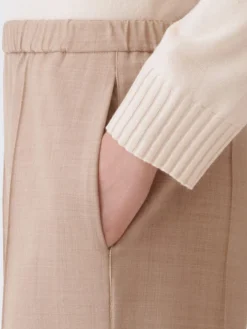 Pantalone Fabiana Filippi in misto lana vergine