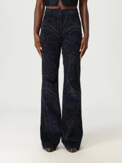 Pantalone flared Etro in velluto