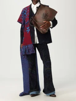 Pantalone flared Etro in velluto