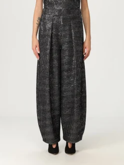 Pantalone Giorgio Armani in tessuto con borchie all-over