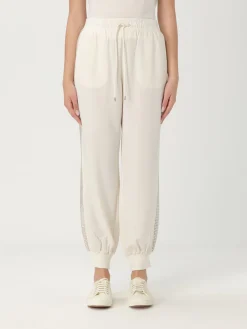 Pantalone jogging Liu Jo in tessuto stretch con paillettes