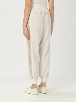 Pantalone jogging Liu Jo in tessuto stretch con paillettes