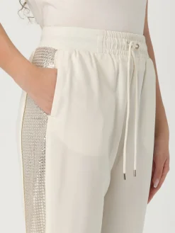Pantalone jogging Liu Jo in tessuto stretch con paillettes