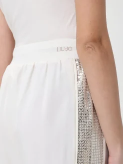 Pantalone jogging Liu Jo in tessuto stretch con paillettes