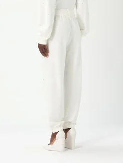 Pantalone Liu Jo in misto cotone con stampa monogram