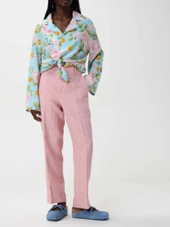 Pantalone Moschino Couture in lino