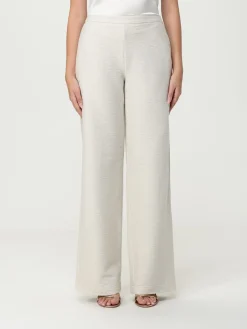Pantalone palazzo Emporio Armani in misto cotone