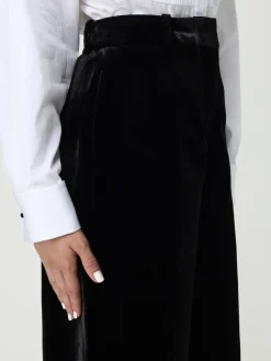 Pantalone Palazzo in velluto di seta Ermanno Scervino