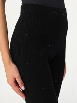 Pantalone Pinko in misto lana e lurex