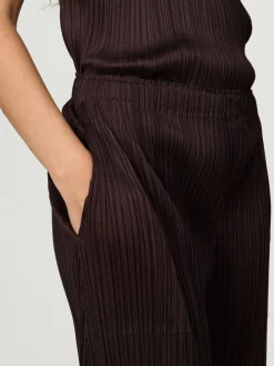 Pantalone plissettato Pleats Please Issey Miyake in jersey