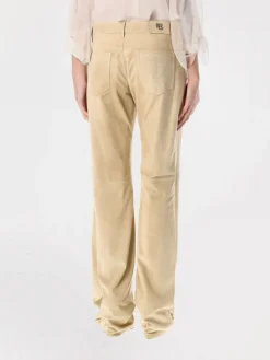Pantalone Polo Ralph Lauren in pelle scamosciata