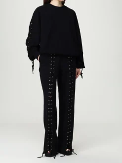 Pantalone Rotate in cotone con stringhe