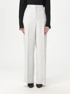 Pantalone Theory in misto lino