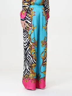 Pantalone Versace Jeans Couture in viscosa stampata