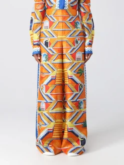 Pantaloni Casablanca in seta