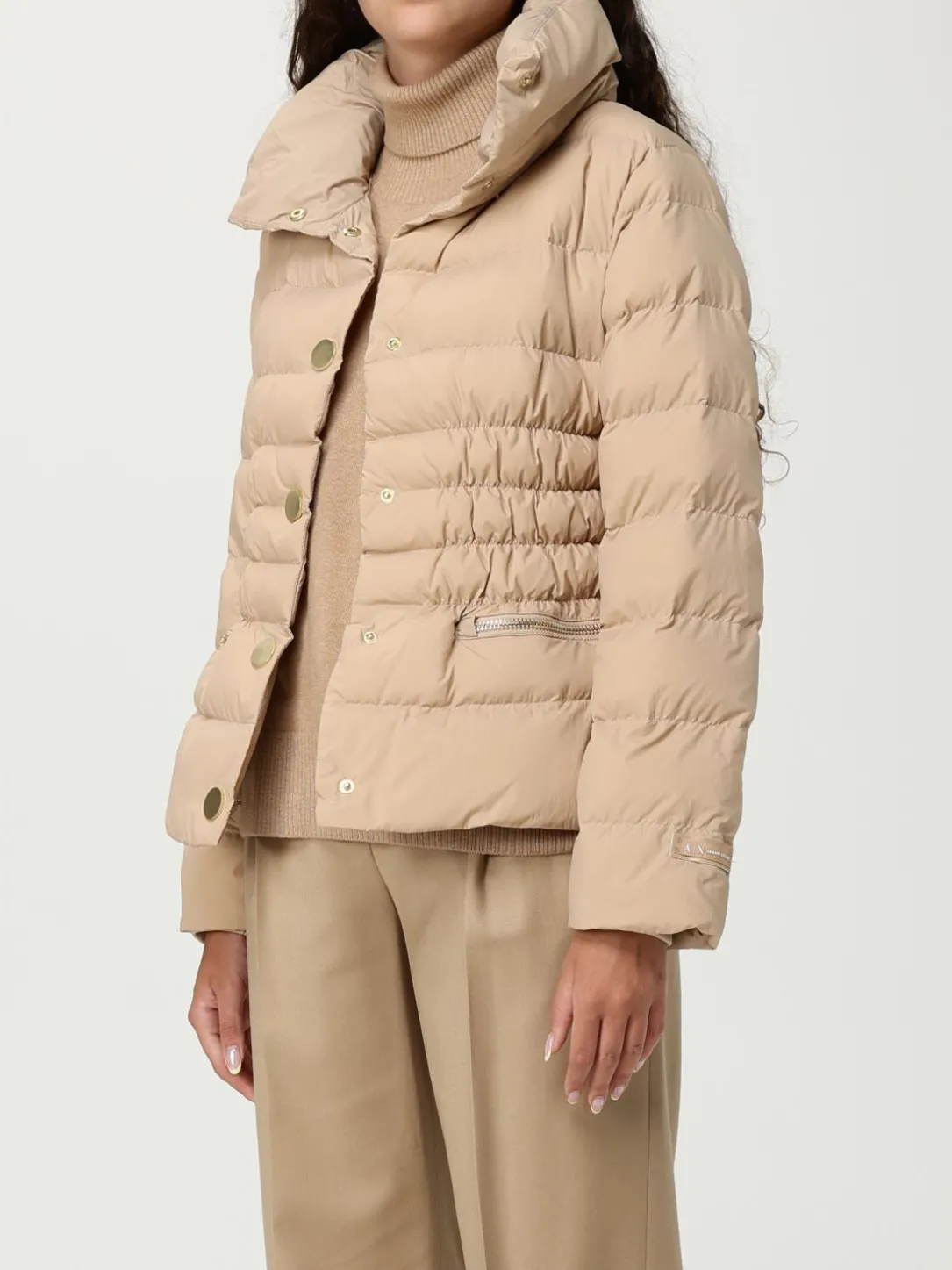 Piumino Armani Exchange in nylon trapuntato