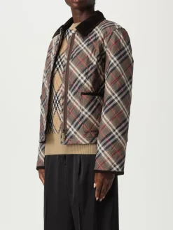 Piumino Burberry in cotone con motivo Vintage Check