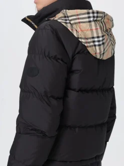 Piumino con cappuccio Burberry in nylon