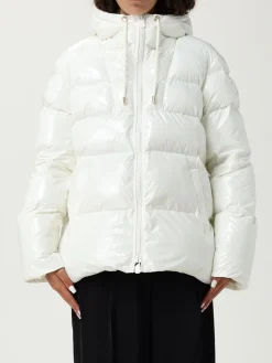 Piumino con cappuccio Pinko in nylon trapuntato