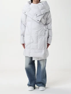 Piumino in poliestere asimmetrica Add