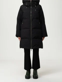 Piumino Moorer in nylon con cappuccio