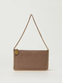 Pochette Falabella Stella McCartney in camoscio sintetico cracklè