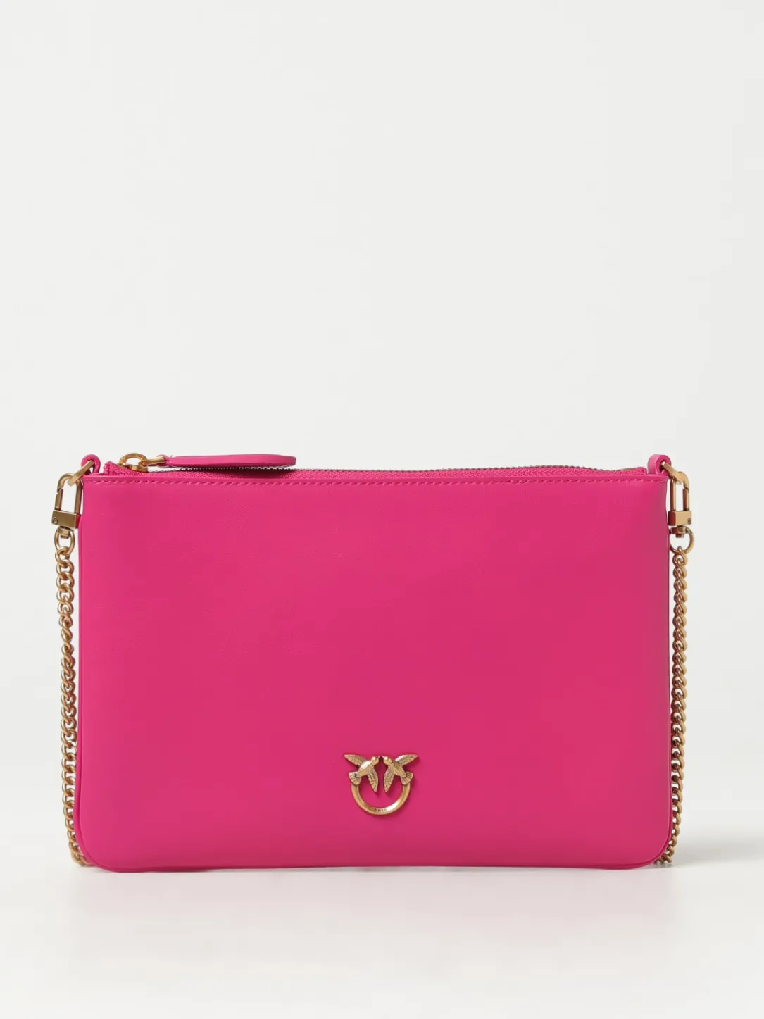 Pochette Pinko in pelle con logo