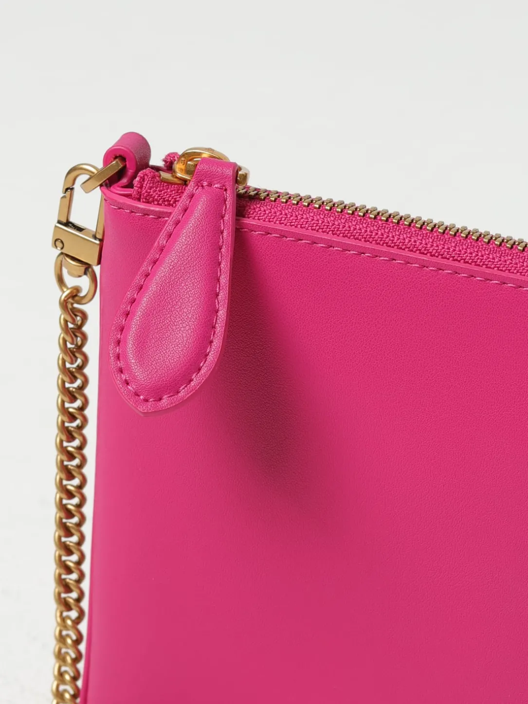 Pochette Pinko in pelle con logo