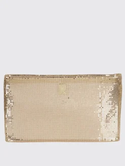 Pochette Rabanne in rete con lavorazione pixelata