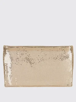 Pochette Rabanne in rete con lavorazione pixelata