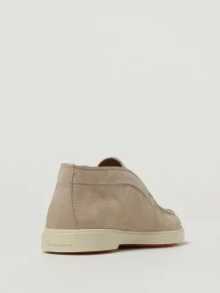 Polacchino Santoni in camoscio