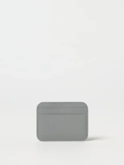 Portacarte di credito Cash Balenciaga in pelle saffiano