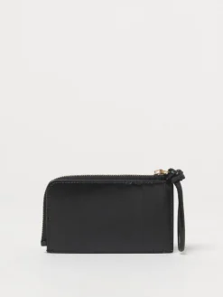 Portacarte di credito Jil Sander in pelle palmellata