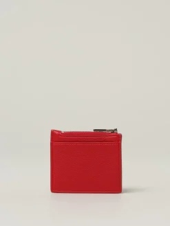 Portacarte di credito Love Moschino in pelle sintetica a grana