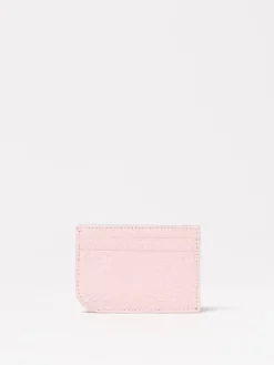 Portacarte di credito McQueen in pelle cracklè