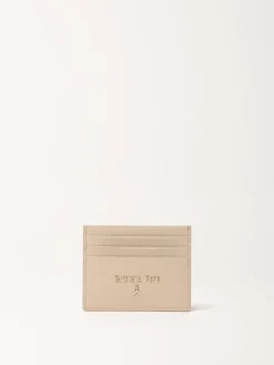 Portacarte di credito Patrizia Pepe in pelle a grana