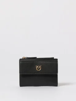 Portafoglio Compact in pelle Pinko