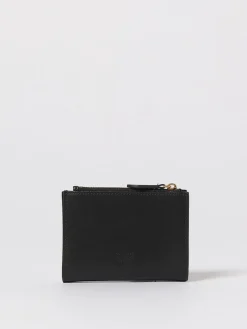 Portafoglio Compact in pelle Pinko