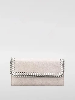 Portafoglio Falabella Stella McCartney in camoscio sintetico cracklè