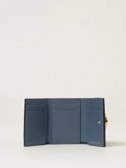 Portafoglio FF Diamonds Fendi in pelle con monogram FF embossed