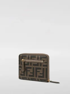 Portafoglio FF Diamonds Fendi in pelle