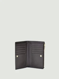 Portafoglio in pelle di agnello intrecciata Bottega Veneta