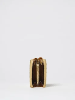 Portafoglio Kira Moto Tory Burch in nappa laminata matelassè