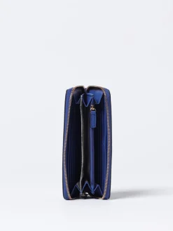 Portafoglio Liu Jo in pelle sintetica saffiano con logo