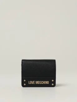 Portafoglio Love Moschino in pelle sintetica