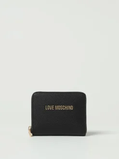 Portafoglio Love Moschino in pelle sintetica a grana