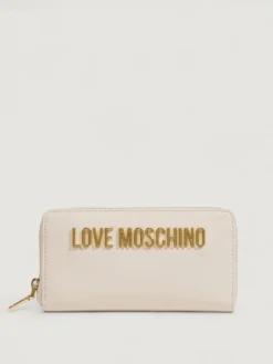 Portafoglio Love Moschino in pelle sintetica