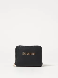 Portafoglio Love Moschino in pelle sintetica