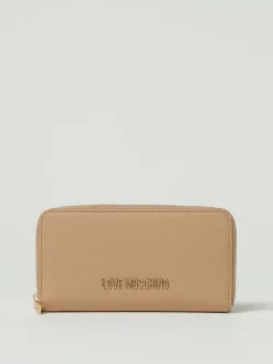 Portafoglio Love Moschino in pelle sintetica a grana